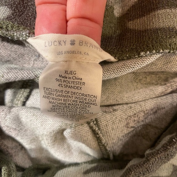 Lucky Brand Camouflage Print Shorts XL (HS) - Picture 8 of 8